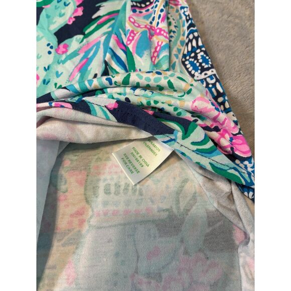 Lilly Pulitzer Wynne Maxi Dress Medium Lookin Sharp - Picture 4 of 8
